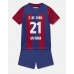 Barcelona Frenkie de Jong #21 Dětské Oblečení Domácí Dres 2023-24 Krátkým Rukávem (+ trenýrky)
